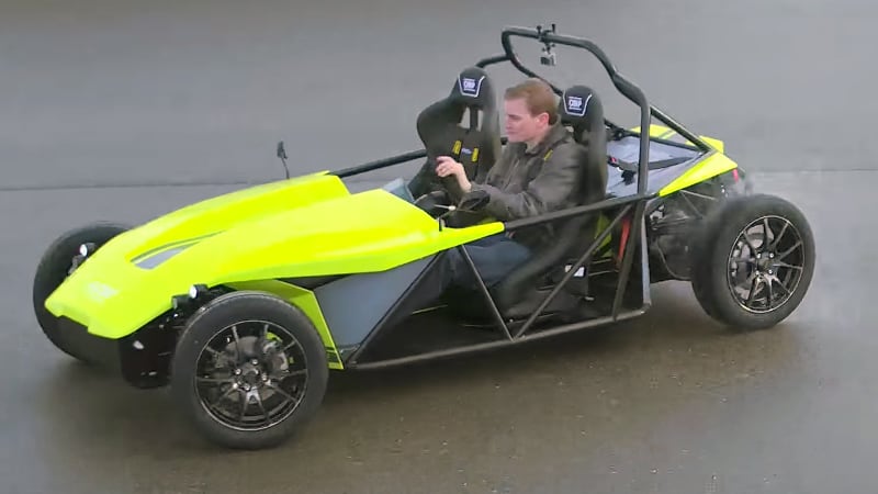 Kyburg eRod is a road-legal, all-electric adult go-kart